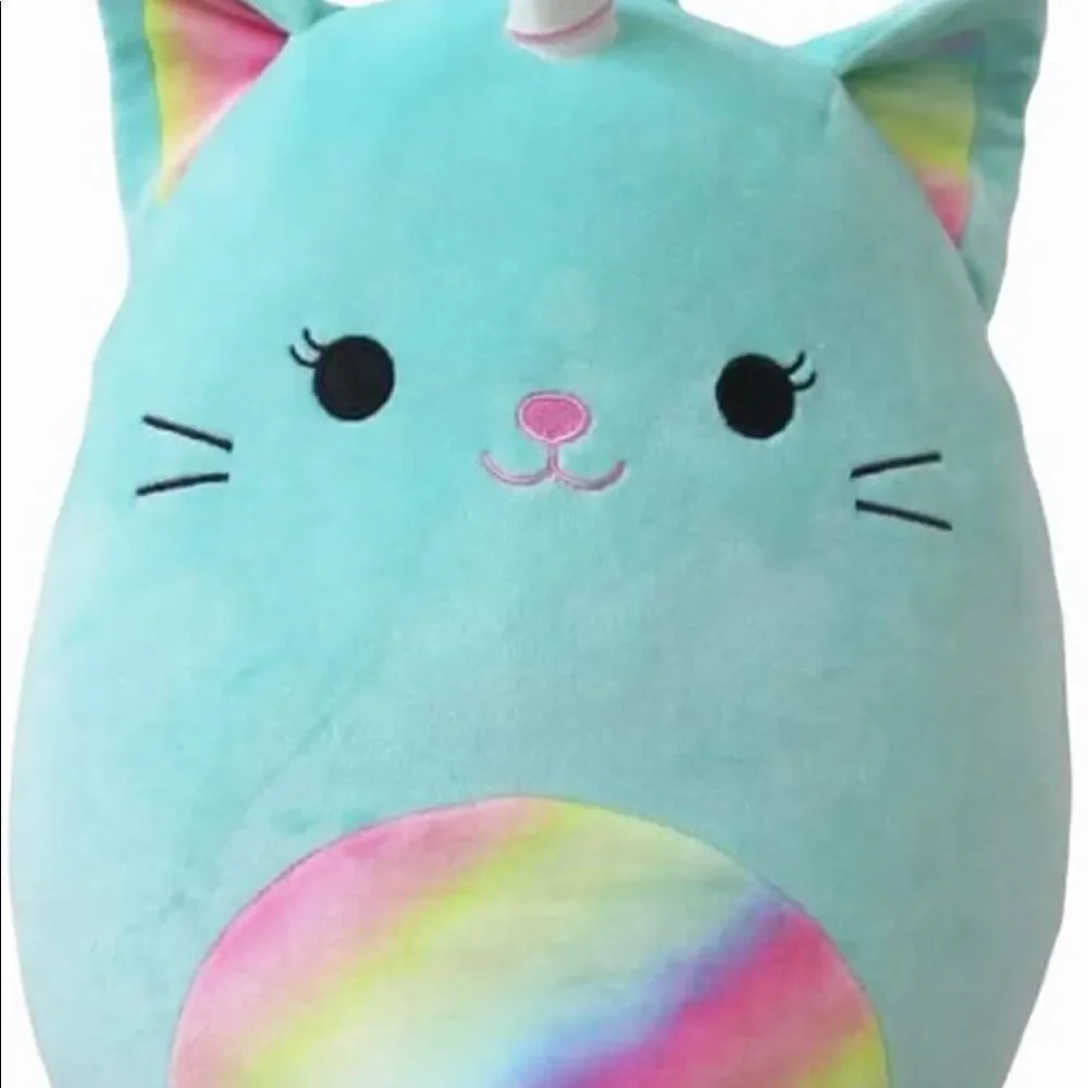 “Nicole” Series 1 unicorn kitty Sqishmallow backpack
